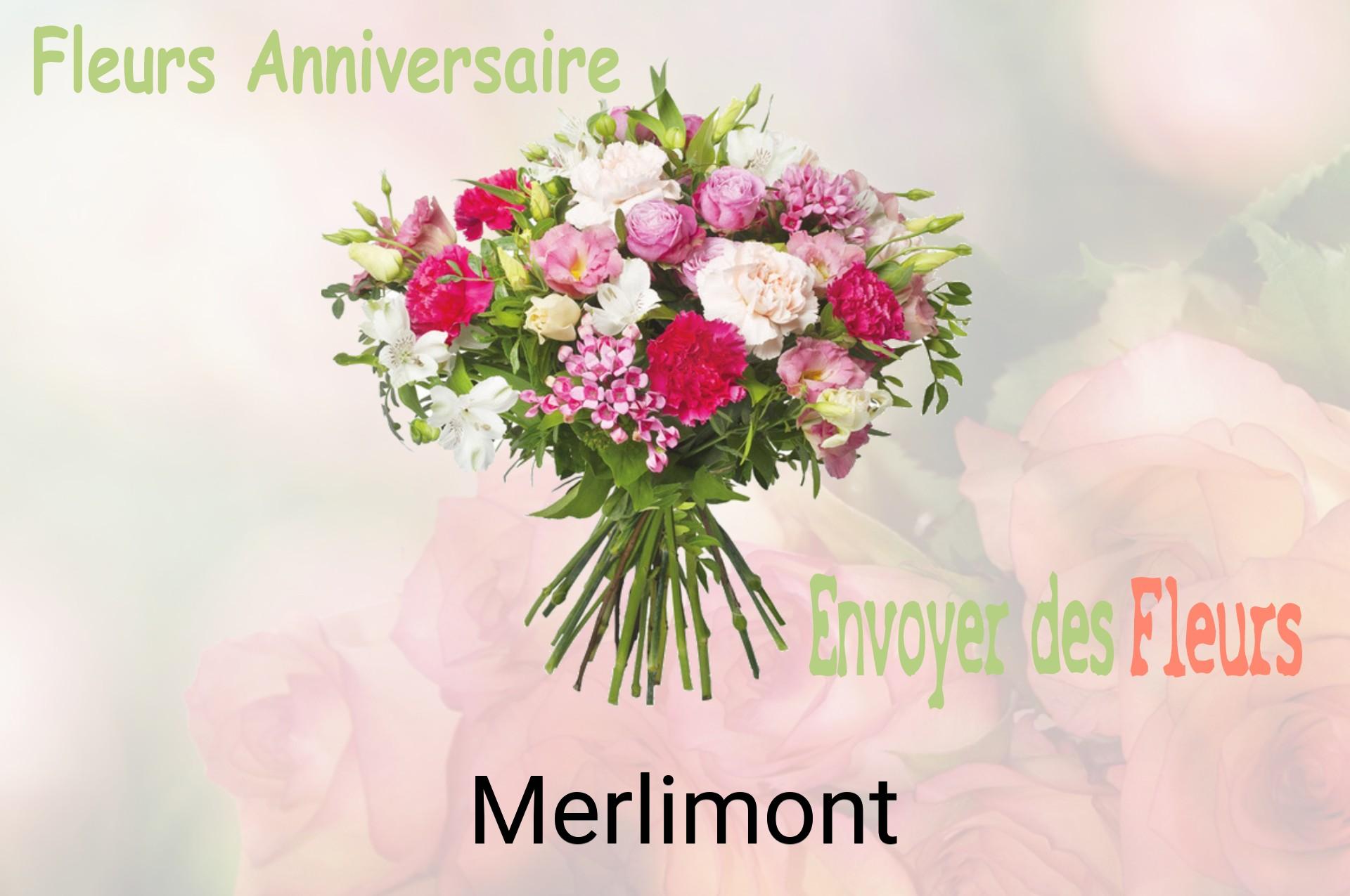 Bouquet de fleurs d’anniversaire livré à Merlimont